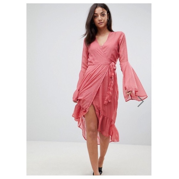 vero moda wrap dress